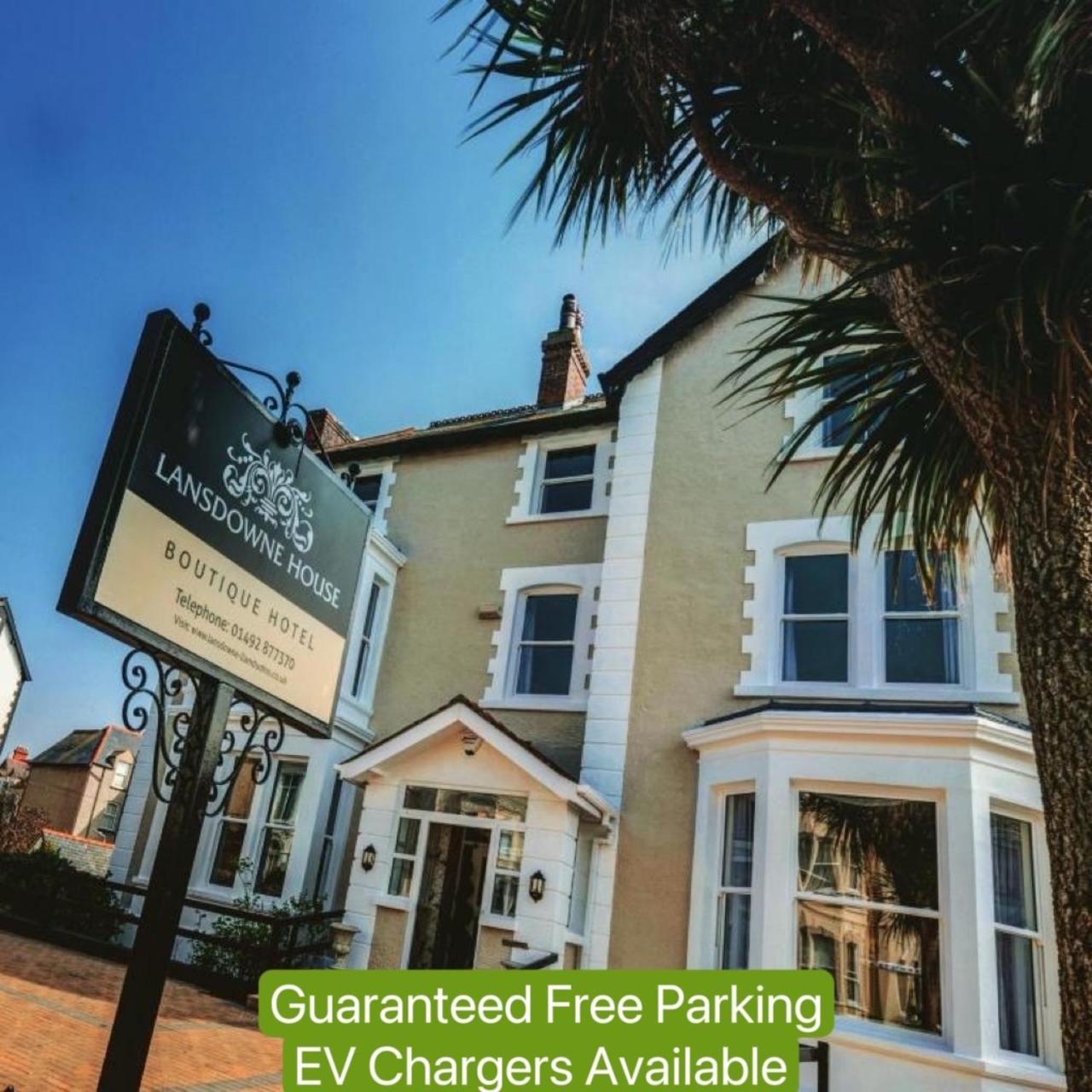 Hotel Lansdowne House With Private Car Park Llandudno Exterior foto
